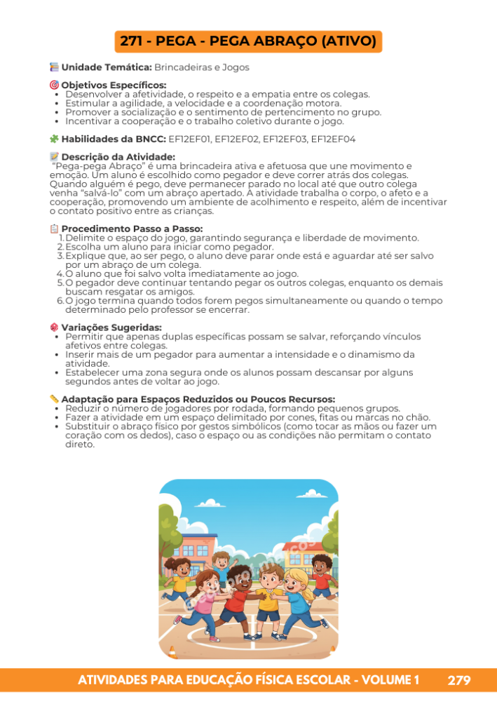 ATIVIDADES PARA EDUCAÇÃO FÍSICA ESCOLAR - VOLUME 1 (2)