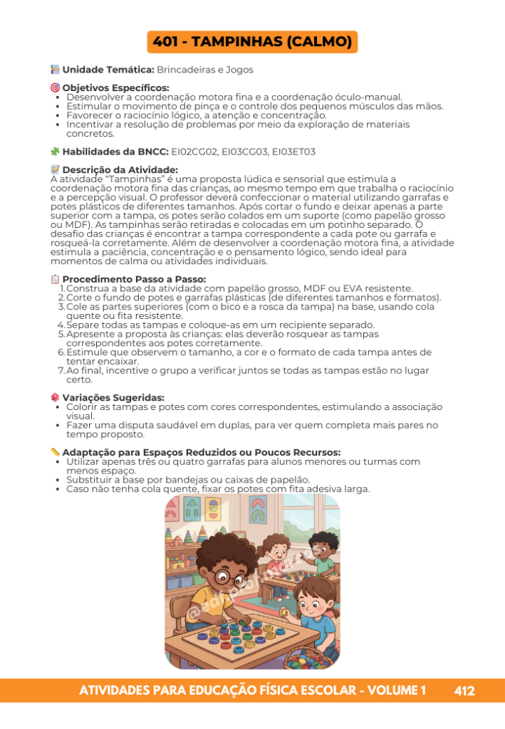 ATIVIDADES PARA EDUCAÇÃO FÍSICA ESCOLAR - VOLUME 1 (3)