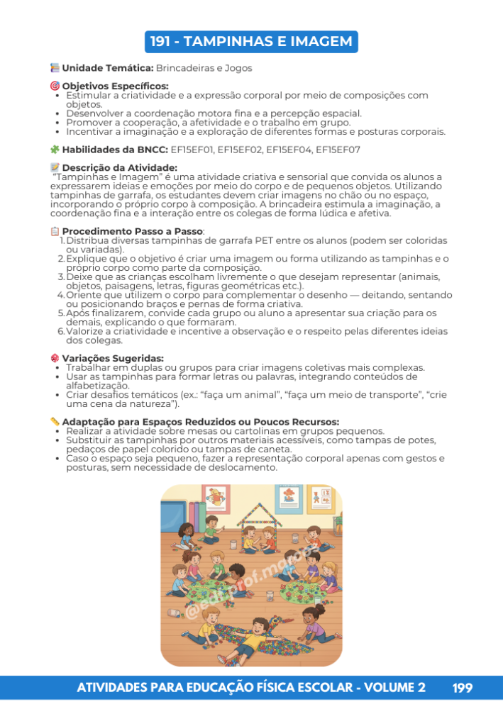 ATIVIDADES PARA EDUCAÇÃO FÍSICA ESCOLAR - VOLUME 2 (2)